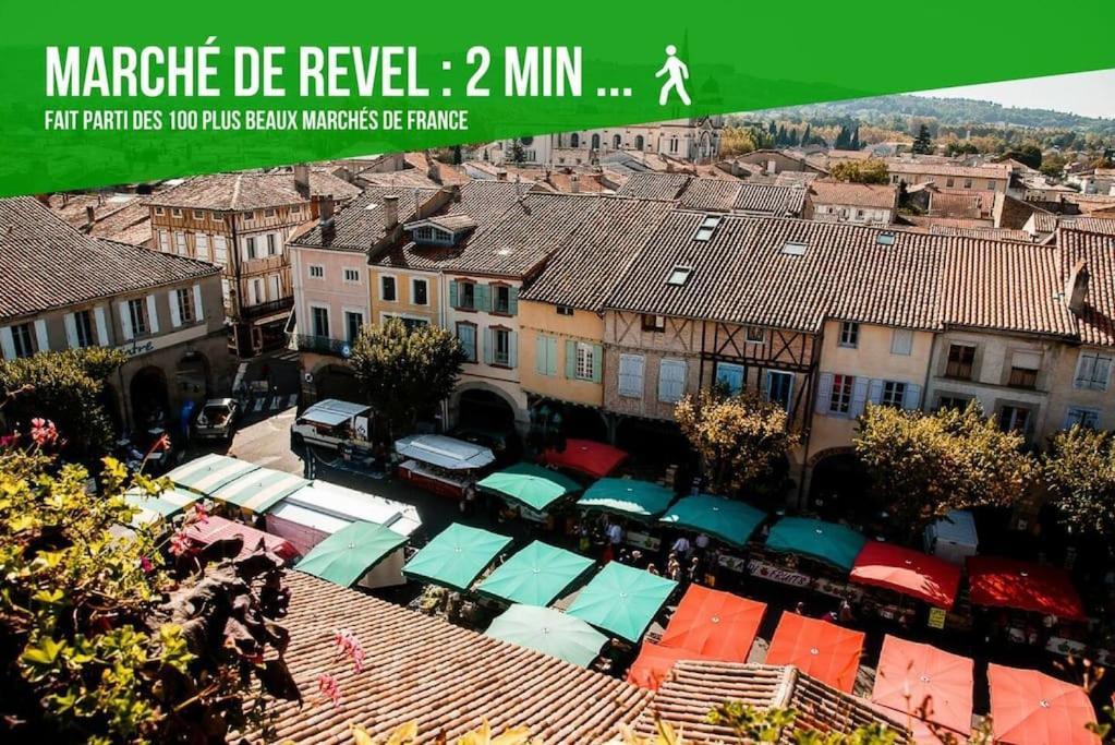 Apartament Terrasse Du Get Revel  Zewnętrze zdjęcie